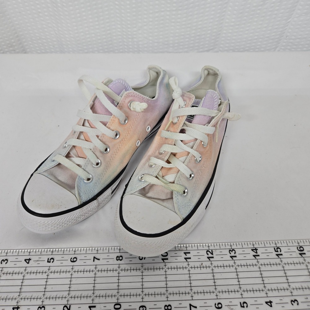 Converse Chuck Taylor All Star Low Top Tie Dye Pastel Sneakers Womens 10 567909F